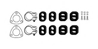 HJS 82 14 1667 Mounting Kit, exhaust system